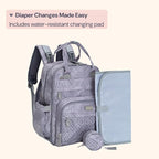 BabbleRoo Diaper Bag Backpack - Image 7