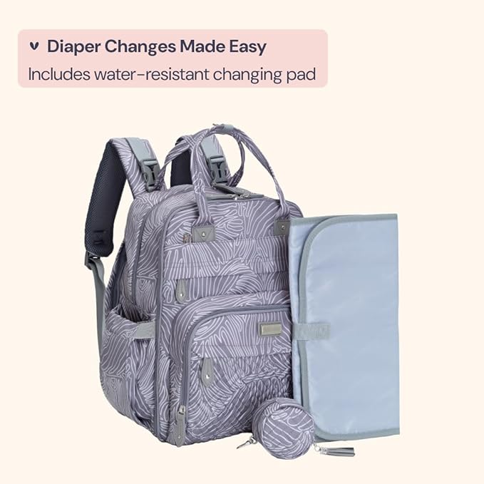 BabbleRoo Diaper Bag Backpack - Image 7