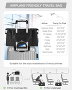 Initial Travel Duffel Bag Sports Gym Bag - Image 7