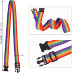 2Pack Luggage Straps Add Bag to Connect Two Suitcases, Adjustable Luggage Belt - Image 3