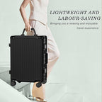 AnyZip Carry On Luggage PC+ABS Aluminum Frame Zipperless Luggage Hard Shell - Image 4