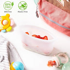Reusable 100% Silicone Food Storage Bags, Sandwich Snack Bags New Generation - Image 3
