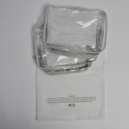 Lermende 2pcs Clear Toiletry Bag TSA Approved Travel Bag, Carry On - Image 7