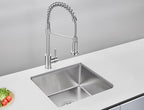 18 Inch Undermount Kitchen Sink Brushed, 18 Gauge T-304 Stainless Steel - Image 7