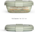 STOJO Collapsible Sandwich Box – 24oz, Reusable Food Storage Container - Image 2