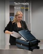 LUGGEX Carry On Luggage 22x14x9 Airline Approved, Expandable Polycarbonate - Image 2