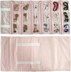 Travel Jewelry Roll Bag Portable Organizer Pouch - Image 3