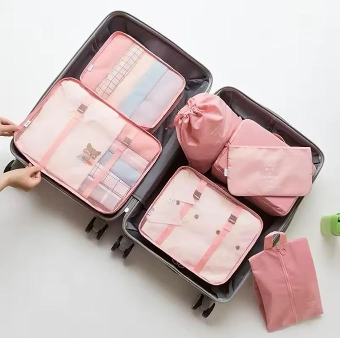 9 Set Packing Cubes for Suitcases, Aydicon Travel Luggage Packing Organizers - Image 3