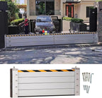 Reusable Flood Barrier, 3/4/5/6/7/8/9/10/11/12/13ft Long Heavy Duty Aluminum by Unknown