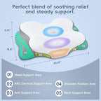 Cervical Neck Pillow, Ergonomic Memory Foam Pillows - Image 3
