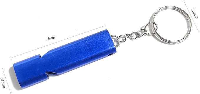4-Pack Loud 120dB Double Tube Emergency Whistle - Image 4