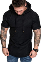 Lexiart Mens Fashion Athletic Hoodies Sport Sweatshirt Solid Color Fleece - Image 3
