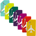 7 Pack Silicone Luggage Tag Travel Suitcase Tags by MODENGKONGJIAN