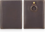Polare Full Grain Leather Passport Holder RFID Blocking Travel Bifold Wallet - Image 9