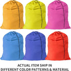 Extra Large Laundry Bag 6 Pack, Varied Colors, Travel Laundry Bags - Image 4