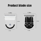 Mag Timmer Blade Replacement 2111 Blades Compatible with Wahl Sterling Mag Trimmers Blades,Fits Sterling Mag Trimmer 8841/8143 /8700/8779 and Beret 8841 Trimmer (Silver/3Pack)