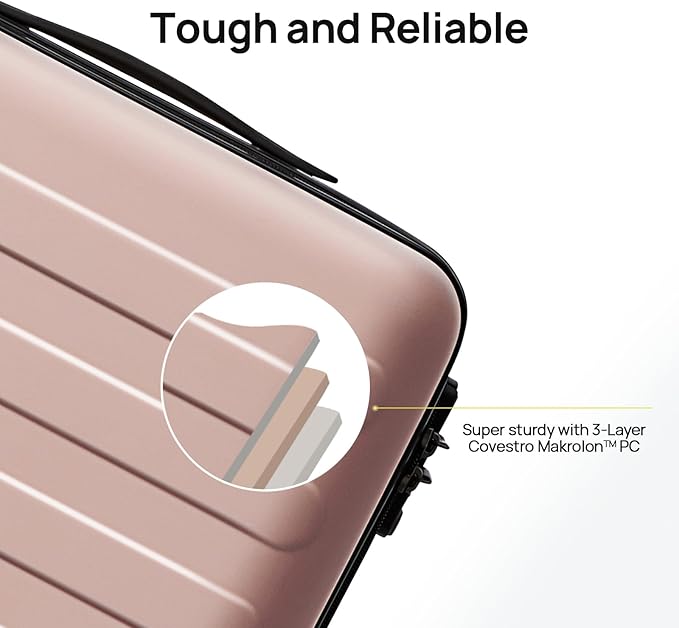 Carry on Luggage 22 X 14 X 9 Airline Approved, 20 Inch Luggage - Image 5