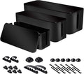 Chouky Cable Organizer Box Set of Three, Power Cover Cord Holder Surge Protector by Chouky