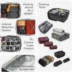 Peak Design Roller Pro Carry-On, Expandable Small Suitcase - Image 8