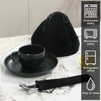 Camping Essentials Set, HOMQUEN Camping Plates and Bowls Set, Coffee Mug - Image 4