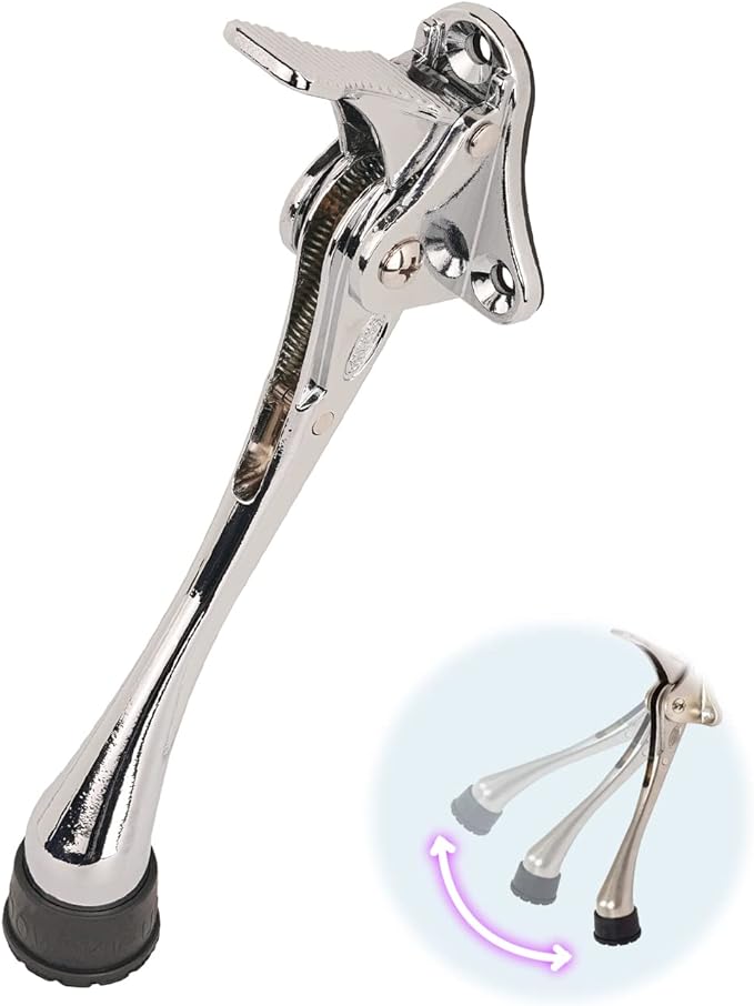 One Touch Kickdown Door Stopper, Door Holder, Heavy Duty Door Stops, Bottom of by HASHI