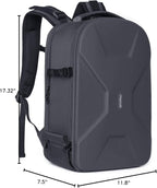 MOSISO Camera Backpack, DSLR/SLR/Mirrorless Photography Camera Bag 15-16 inch - Image 9