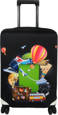 Explore Land Luggage Cover Suitcase Protector Fits 23-26 Inch Case by ExploreLand