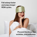 Dore & Rose Deep Sleep Mask Light Blocking, 23 Momme Mulberry Silk Eye Mask - Image 7