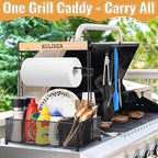 Grill Caddy BBQ Caddy with Paper Towel Holder