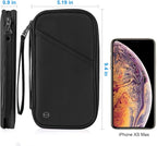 Travel Passport Wallets, Airtag Lightweight Family Passport Holder - Image 4