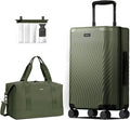 ECOHUB Hardside Expandable Carry On Luggage, Lightweight Small Hardshell Travel by ECOHUB