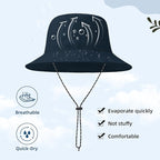 Durio Waterproof Bucket Hats for Woman UPF 50+ Sun Hat UV Protection Packable - Image 5