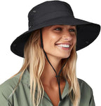 FURTALK Sun Hats for Women Ponytail UPF 50+ Beach Summer Hat Wide Brim Packable by FURTALK
