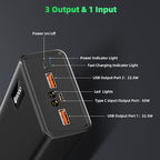 Power Bank Fast Charging 50000mAh, 65W Laptop Portable Charger USB C Compatible - Image 5