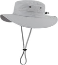 Home Prefer UPF50+ Mens Sun Hat Wide Brim Fishing Hat Sun Protection Beach by HomePreferHatsCaps