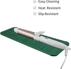 Heat Resistant Travel Mat Pouch for Hair Straighteners,Crimping Irons,Curling Wands,Flat Irons and Styling Tools