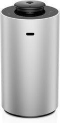 Airversa Waterless Essential Oil Diffuser for Home Aromatherapy Scent Diffusers with 3 Countdown Timer Settings or Timer-Off, 3 Mist Levels for Car Room Studio Office, ANX Premium Metal Silver