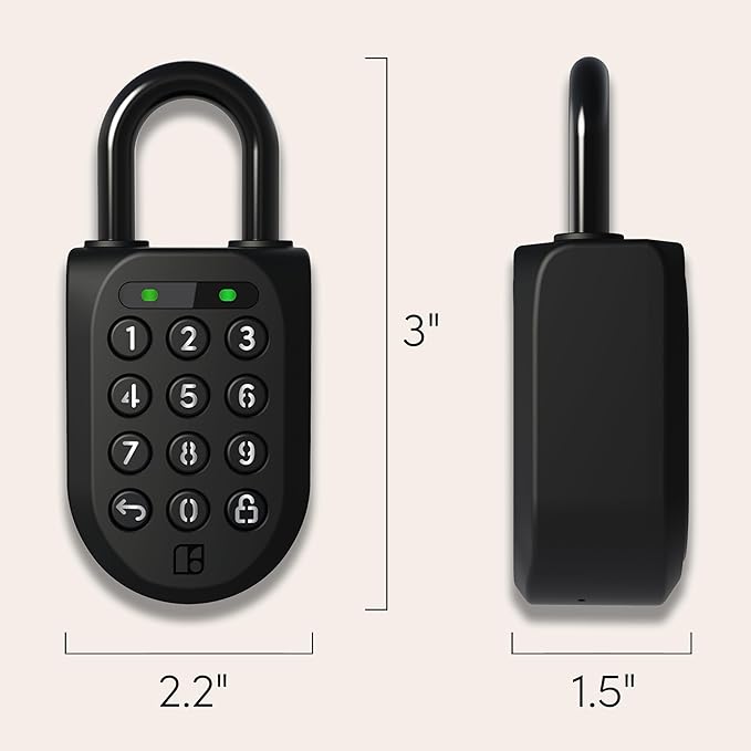 igloohome New Smart Padlock 2 2-Pack, The Toughest Smart Padlock – Generate - Image 7
