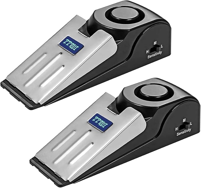 ZZRUI 2 Pack Door Stop Alarm by ZZRUI