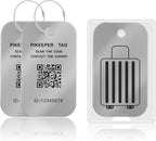 Smart Luggage Tags 2-Pack by PIKEEPER