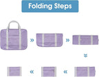 For Spirit Airlines Personal Item Bag 18x14x8 Foldable Travel Duffel Bag Tote - Image 6
