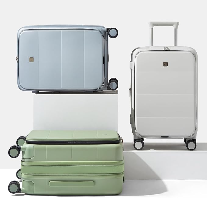 Hanke Hardside Expandable Checked Luggage, 24 Inch Top Opening Trunk Luggages - Image 9