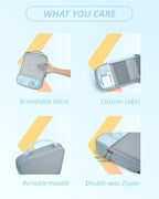 BAGSMART 6 Set Compression Packing Cubes - Image 5