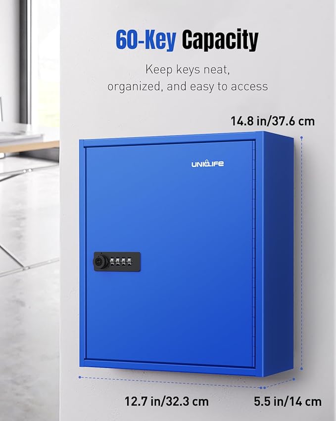 Uniclife 60 Keys Key Lock Box - Image 3