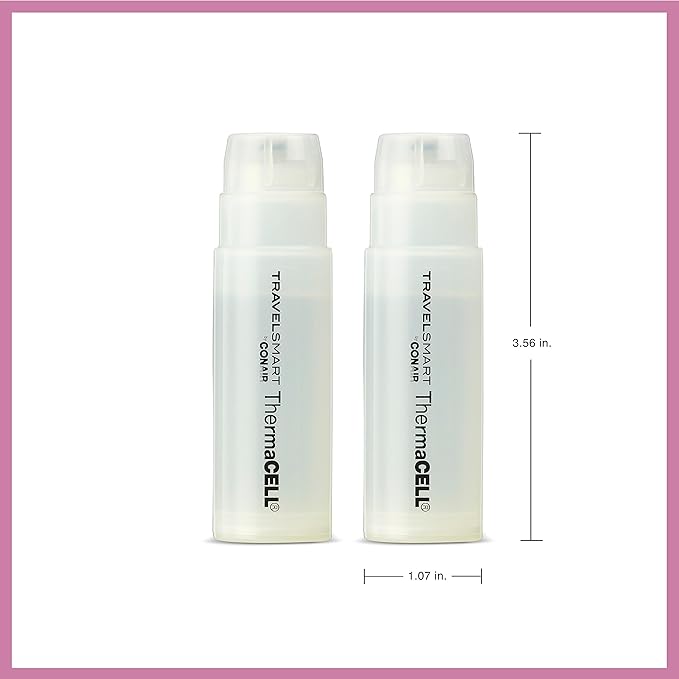 Conair Thermacell Refills 3/4"Curling Iron 2-Pack Replacements Cartridges by Travel Smart