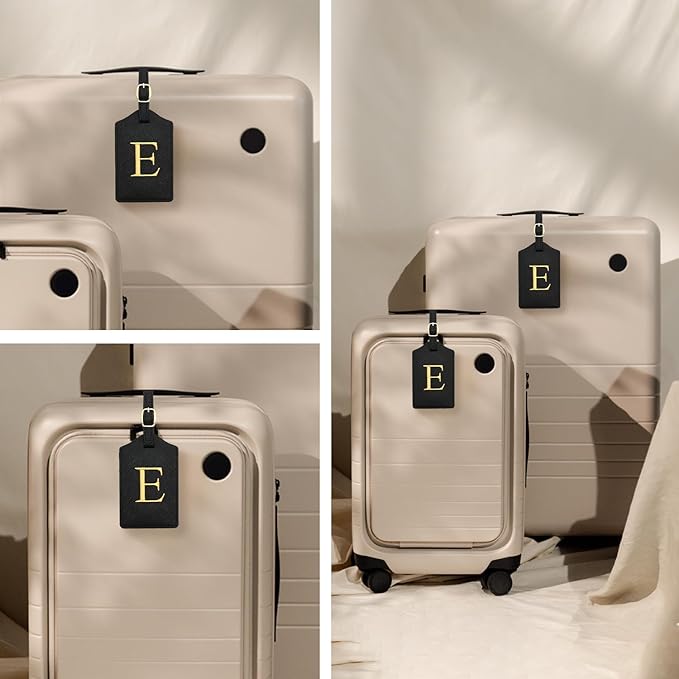 Luggage Tag PU Leather for Suitcase Baggage Handbag Travel Bag Label Suitcase - Image 4