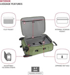 SwissGear Sion Softside Expandable Luggage, Checked-Medium 25-Inch - Image 4
