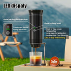 Portable Electric Coffee Maker, Digital Display, Compatible - Image 3