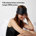 Dore & Rose Deep Sleep Mask Light Blocking, 23 Momme Mulberry Silk Eye Mask - Image 7