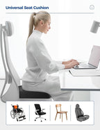 Tsumbay Seat Cushion for Office Soft Memory Foam Seat Cushion - Image 7